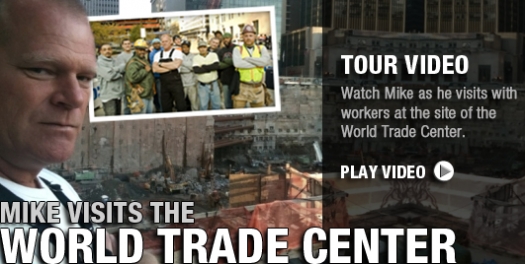 TOUR VIDEO: Mike Visits The World Trade Center